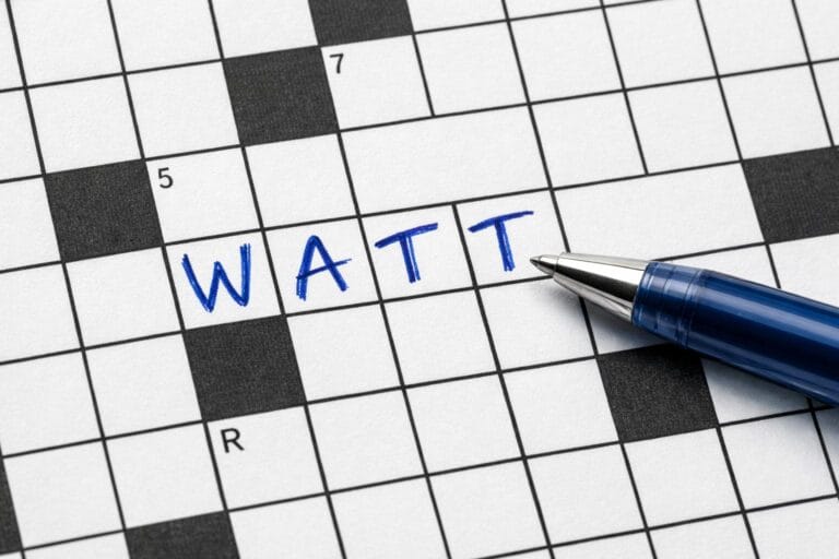 watt krydsord