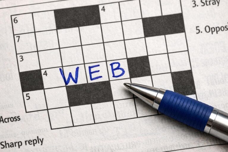 web krydsord