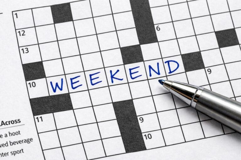 weekend krydsord